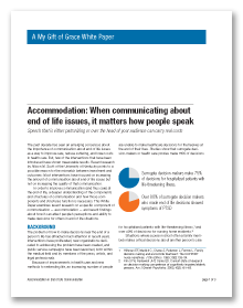 Accommodation White Paper Cover