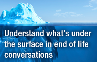 Find out what is underneath end of life conversations in our new white paper